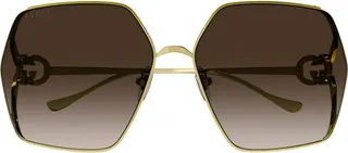 Gucci Eyewear Oversized Rectangular Sunglasses