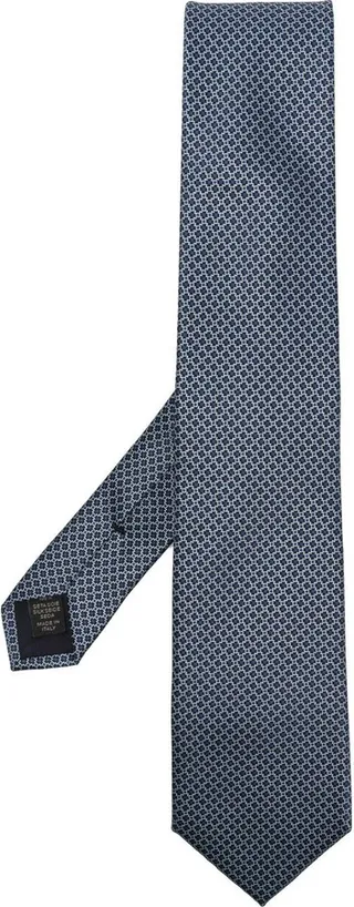 Patterned Silk Tie