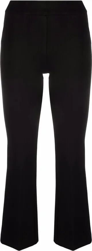 Cropped-Flared Trousers