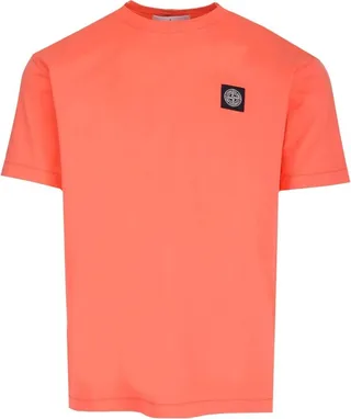 Stone Island Logo Patch Crewneck T-Shirt