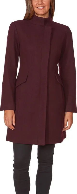 Womens Warm Trench Wool Coat