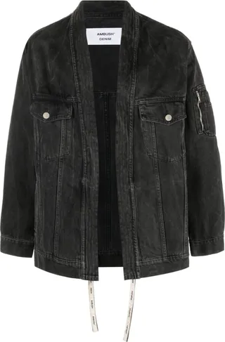 Kimono-Style Denim Jacket