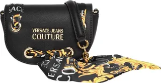 Versace Jeans Couture Baroque-Printed Chain-Linked Shoulder Bag
