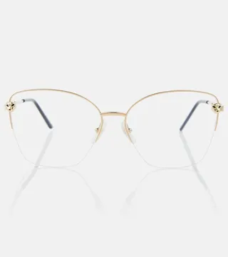 Panthere de Cartier oversized glasses