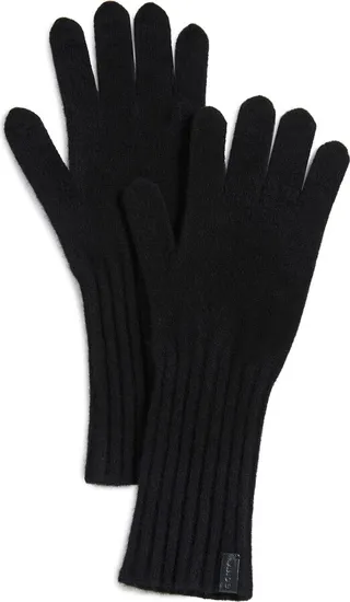 Vince Boiled Cashmere Knit Gloves