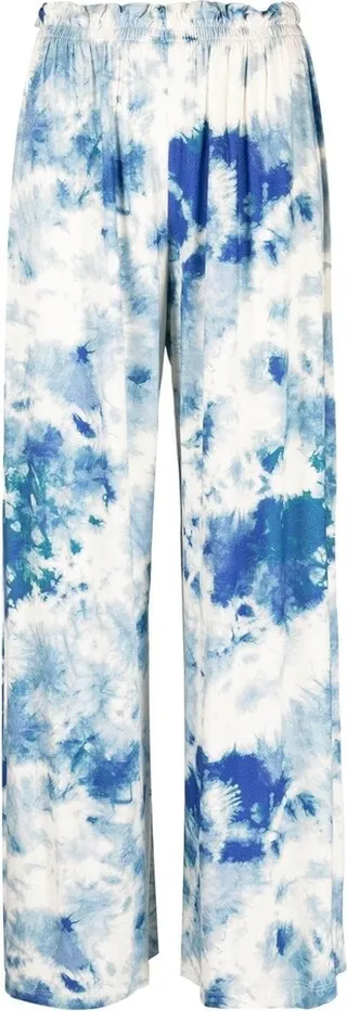 Tie-Dye Print Track Pants