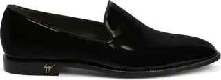 Gatien patent leather loafers