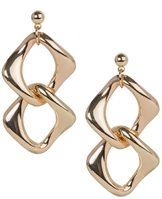 Infinity 2-Piece Link Chain Drop Earrings & Pendant Necklace Set