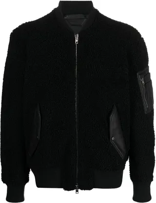 Shearling Bomber Jacket