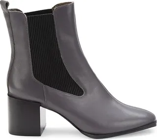 Darxi Leather Block Heel Chelsea Boots