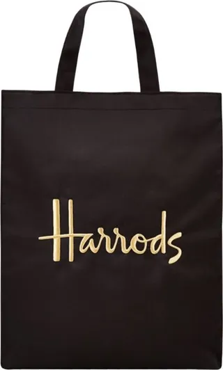 Harrods Medium Logo Shopper Bag