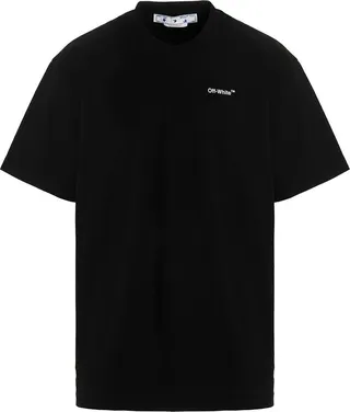 Off-White Logo Printed Crewneck T-Shirt