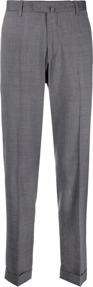 Slim-Fit Tailored Trousers