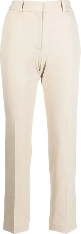 Straight-Leg Tailored Trousers