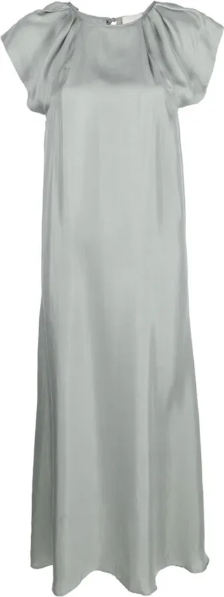 Silk Midi Dress