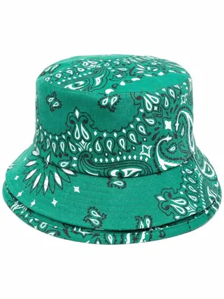 Bandana-Print Bucket Hat