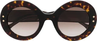 Oversized Round-Frame Sunglasses