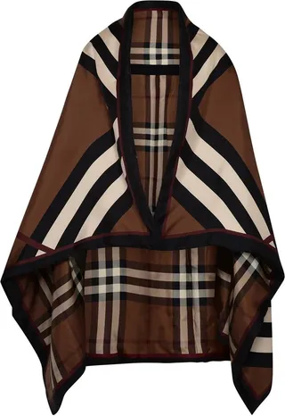 Burberry Reversible Checked Cape