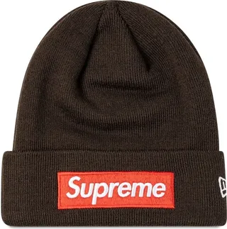 x New Era box logo beanie