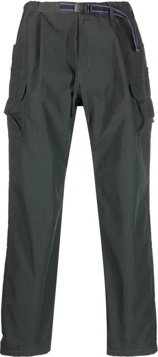 Straight-Leg Belted Pants