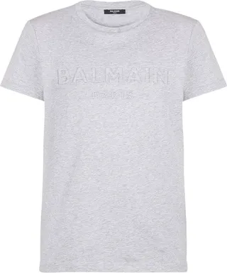 embossed-logo short-sleeve T-shirt