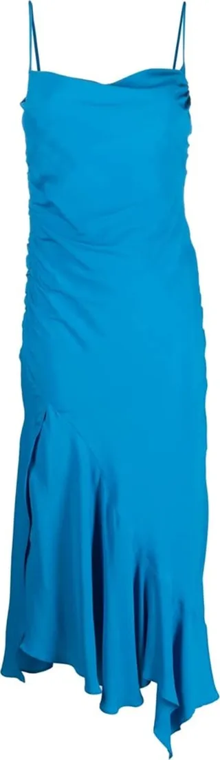 Asymmetric Midi Dress