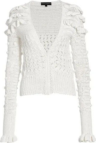 The Garden Party Crocheted Sweater