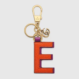 Letter E keychain