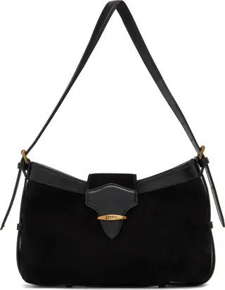 Isabel Marant Black Botsy Baguette Bag