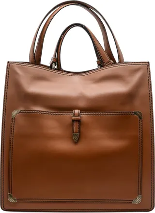 Bottega Veneta Brown And Black Leather Tote 465402-Valk0-2721