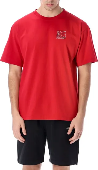 Cotton Logo Print T-shirt By Paccbet. Featurin
