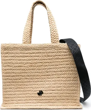 Large Raffia Tote Bag
