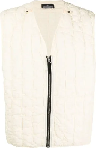 Quilted Zip-Up Gilet