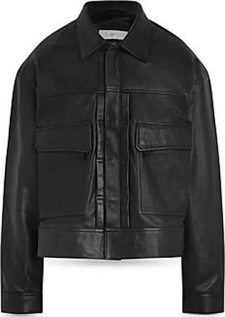 Hudson Leather Trucker Jacket