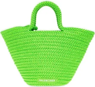 Balenciaga Ibiza Small Woven Tote Bag