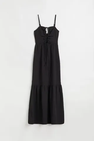 Long Cut-out Dress