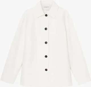 Silk Linen Chore Jacket