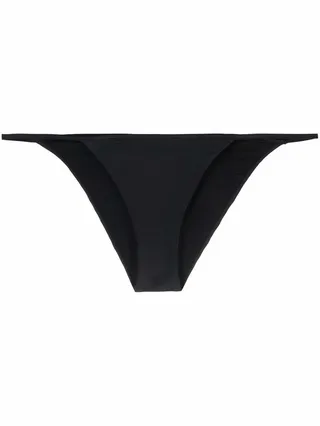 Logo Print Bikini Bottoms