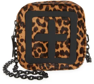 Kube Mini Leather Crossbody Bag