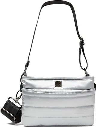 THINK ROYLN Bum Bag Crossbody (Silver Liquid) Cross Body Handbags