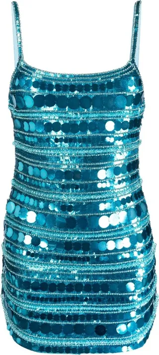 Monae sequin-embellished minidress