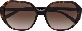 Tortoiseshell-Frame Sunglasses