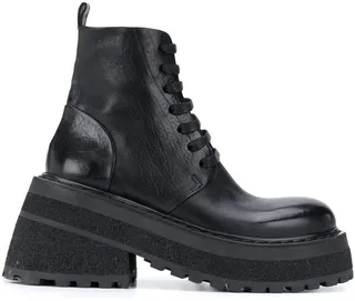 Lace-Up Ankle Boots
