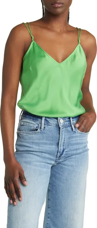 V-Neck Silk Camisole
