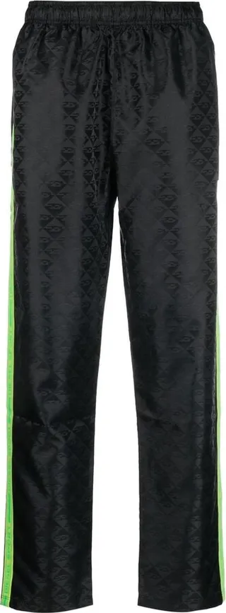 Monogram Straight-Leg Trousers