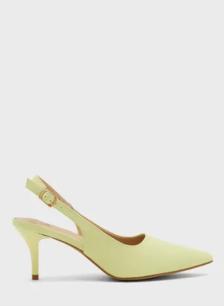 Slingback Pointed Pump