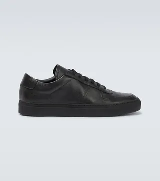 BBall Low leather sneakers