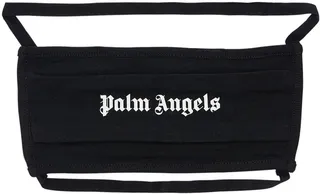 Logo Cotton Jersey Face Mask