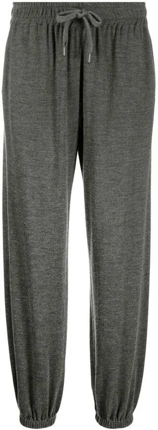 Melangé-Effect Track Pants