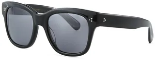Melery Oversized Square Acetate Polarized Sunglasses